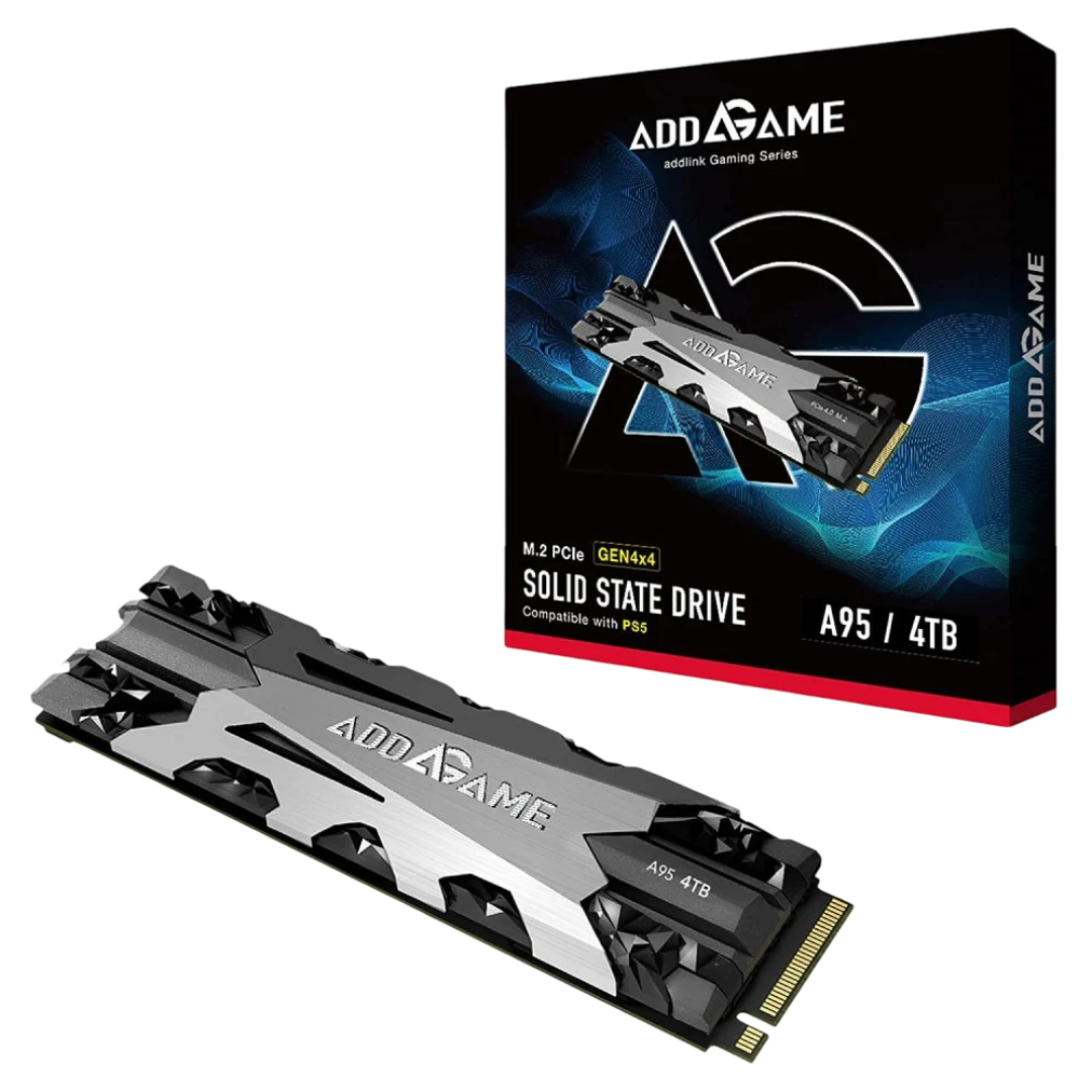 قرص SSD ADDLINK A95 Gen4 NVMe M.2 بسعة 4TB – تخزين عالي السعة